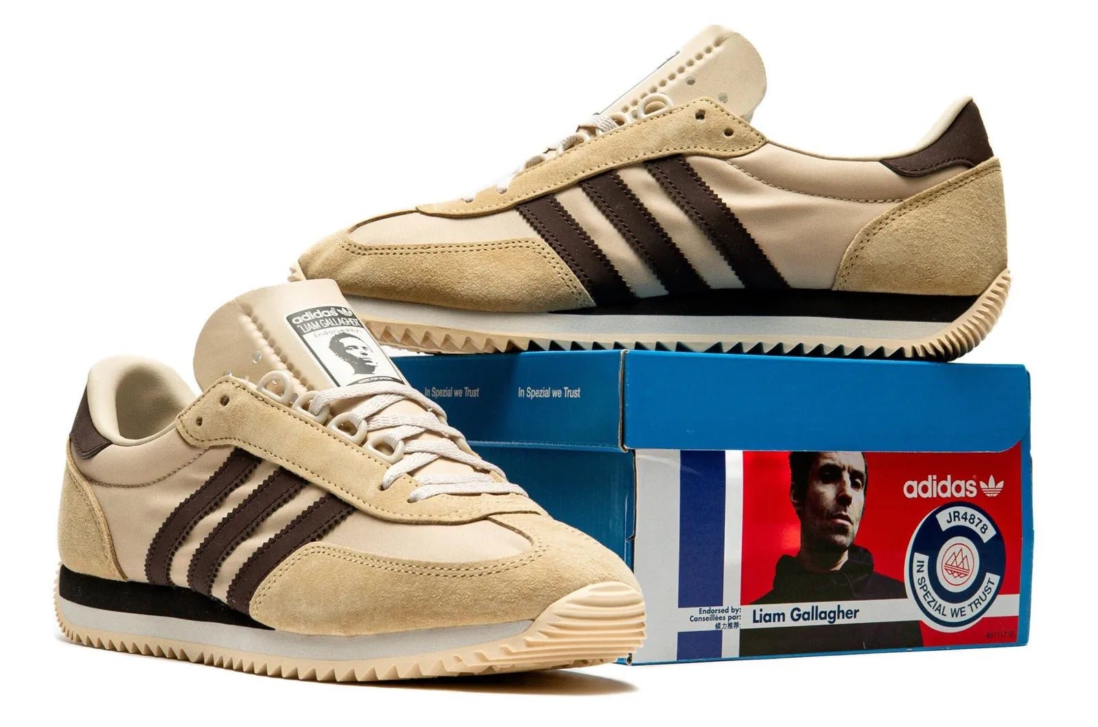Liam Gallagher x adidas Achille SPZL “Stone Khaki”
