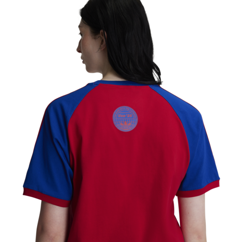 Oasis Tour 3-Stripes Tee (Better Scarlet)